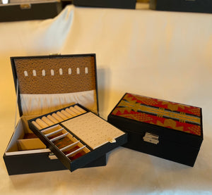 Jewelry Box with Pendleton® fabric accents