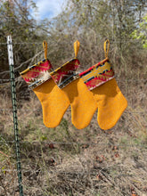 Load image into Gallery viewer, Christmas Stockings - Made with Pendleton® fabric accents and Faux Tooled Leather