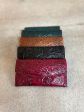 Load image into Gallery viewer, Tooled Leather Wallets