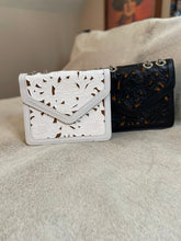 Load image into Gallery viewer, Tooled Cut-Out Leather Purses Envelope Style