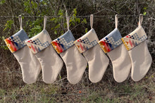 Load image into Gallery viewer, Christmas Stockings - Made with Pendleton® fabric accents and Velvet