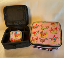 Load image into Gallery viewer, Makeup/Jewelry Bags with Travel Jewelry Box set