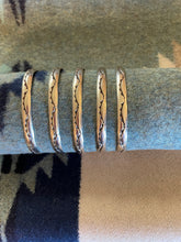 Load image into Gallery viewer, Sterling Silver Stamped Cuff