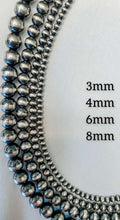 Load image into Gallery viewer, 4mm Navajo Pearl Necklace